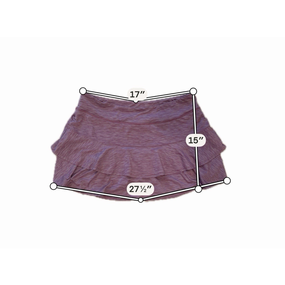 Lija Womens Two-Piece Active Set in Plum - Picture 5 of 6